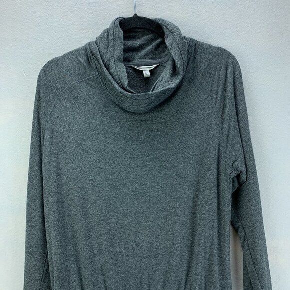 Athleta Dress Womens Extra Small Gray Tunic Duran Drop‎ Waist Jersey Stretchy - Picture 2 of 15